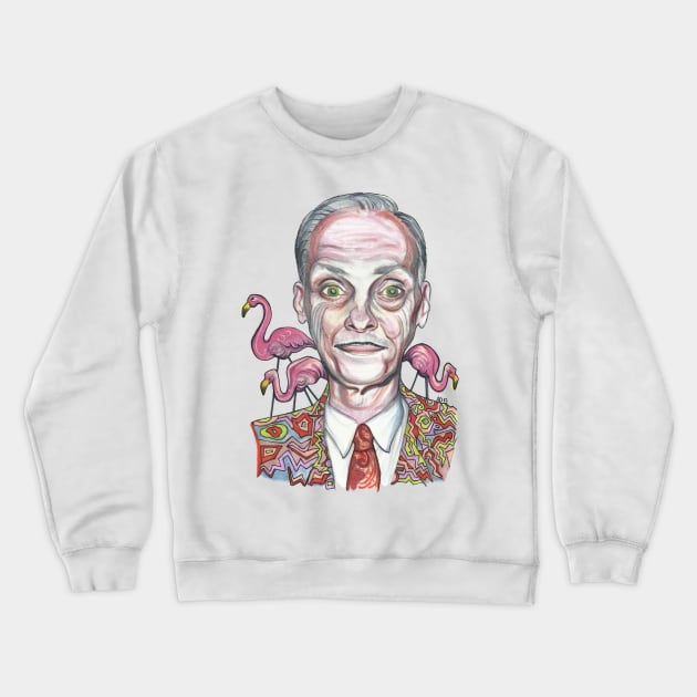 John Waters Crewneck Sweatshirt by jilliandohertyart